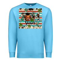 Ocean Blue 2024 senior cow Premium Sweatshirt - JahusDesignShop