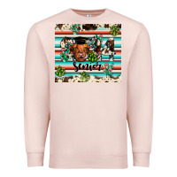Pale Pink 2024 senior cow Premium Sweatshirt - JahusDesignShop