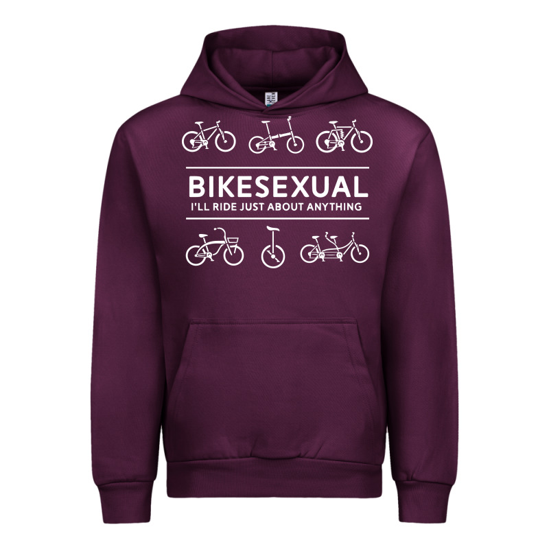 Bikesexual   Cyclist Bicycle Biking Bike Cycling T Shirt Tee Gift Urban Hoodie by DesigneFamous | Teevron