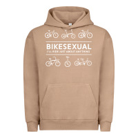 Pigment Burro bikesexual   cyclist bicycle biking bike cycling t shirt tee gift Urban Hoodie - DesigneFamous