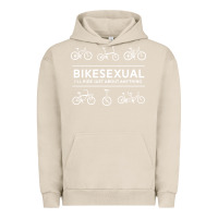 Pigment French Oak bikesexual   cyclist bicycle biking bike cycling t shirt tee gift Urban Hoodie - DesigneFamous