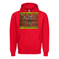 Red merry christmas y'all Zipper Hoodie - AdoDesignShop