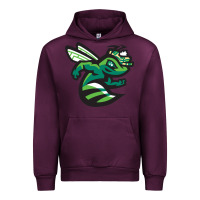 Mauve Wine augusta gifts,  greenjackets Urban Hoodie - DesigneFamous
