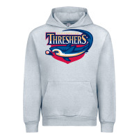 Heather Grey clearwater gifts,  threshers Urban Hoodie - DesigneFamous