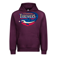 Mauve Wine clearwater gifts,  threshers Urban Hoodie - DesigneFamous
