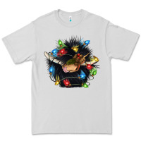 Dove Grey christmas black angus gnome Premium Tee - CowGirlArtShop
