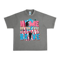 Home Of The Free Because Of The Brave Urban Heavy Tee | Teevron