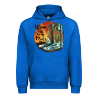 Cobalt Blame It All On My Roots Urban Hoodie - JahusDesignShop
