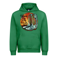 Emerald Blame It All On My Roots Urban Hoodie - JahusDesignShop