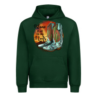 Forest Green Blame It All On My Roots Urban Hoodie - JahusDesignShop