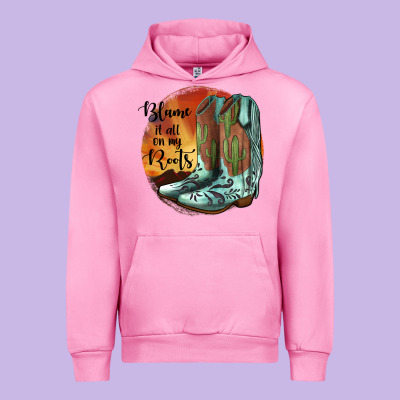 Blame It All On My Roots Urban Hoodie Designed By Jahusdesignshop