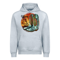 Heather Grey Blame It All On My Roots Urban Hoodie - JahusDesignShop