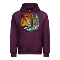 Mauve Wine Blame It All On My Roots Urban Hoodie - JahusDesignShop