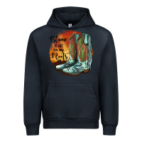 Navy Blame It All On My Roots Urban Hoodie - JahusDesignShop