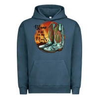 Pigment Midnight Navy Blame It All On My Roots Urban Hoodie - JahusDesignShop