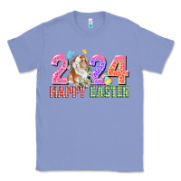 Colony Blue 2024 happy easter Classic Tee - CowGirlArtShop