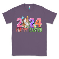 Lavender 2024 happy easter Classic Tee - CowGirlArtShop