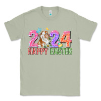 Matcha 2024 happy easter Classic Tee - CowGirlArtShop