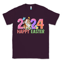 Plum 2024 happy easter Classic Tee - CowGirlArtShop