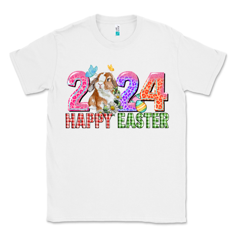 2024 Happy Easter Classic Tee by CowGirlArtShop | Teevron
