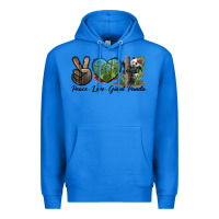 True Royal Peace Love Giant Panda Premium Hoodie - LillyAllenDesigns