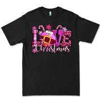 Black love christmas pink Premium Tee - CowGirlArtShop