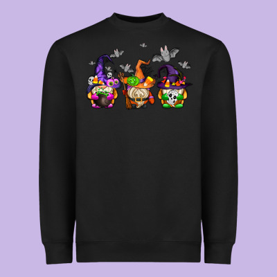 Halloween Gnomes Heavyweight Sweatshirt Designed By Adodesignshop