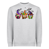 Heather Grey halloween gnomes Heavyweight Sweatshirt - AdoDesignShop