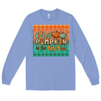 Colony Blue cutest pumpkin in the patch tumbler Long Sleeve Tee - BundleAndBundleShop