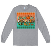 Heather Grey cutest pumpkin in the patch tumbler Long Sleeve Tee - BundleAndBundleShop