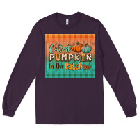 Plum cutest pumpkin in the patch tumbler Long Sleeve Tee - BundleAndBundleShop