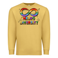 Antique Gold neurodiversity Premium Sweatshirt - JahusDesignShop