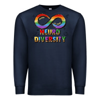 Navy neurodiversity Premium Sweatshirt - JahusDesignShop