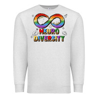 Oatmeal Heather neurodiversity Premium Sweatshirt - JahusDesignShop