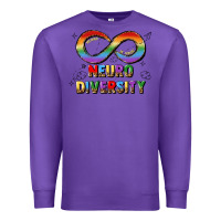 Purple neurodiversity Premium Sweatshirt - JahusDesignShop