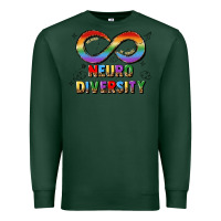 Sports Green neurodiversity Premium Sweatshirt - JahusDesignShop