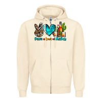Sandshell peace love whiskey Zipper Hoodie - AdoDesignShop