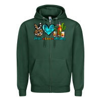 Sports Green peace love whiskey Zipper Hoodie - AdoDesignShop