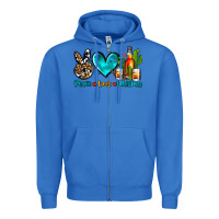 True Royal peace love whiskey Zipper Hoodie - AdoDesignShop