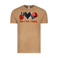 Vintage Camel Peace Love Ladybug Vintage Tee - Jasminsmagicworld