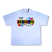 Grape Ice Advocate Autism Urban Heavy Tee - FaDigitalArtStudio