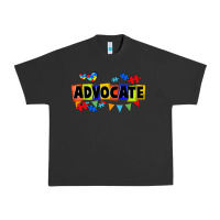 Pigment Black Advocate Autism Urban Heavy Tee - FaDigitalArtStudio
