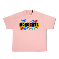 Salmon Advocate Autism Urban Heavy Tee - FaDigitalArtStudio