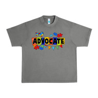 Tornado Advocate Autism Urban Heavy Tee - FaDigitalArtStudio