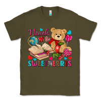 Army Green I teach sweethearts Valentine's Day Classic Tee - HowdyJamesFarm