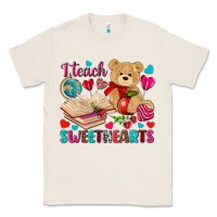 Natural I teach sweethearts Valentine's Day Classic Tee - HowdyJamesFarm