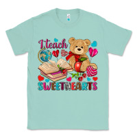 Seafoam I teach sweethearts Valentine's Day Classic Tee - HowdyJamesFarm