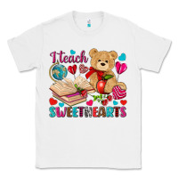White I teach sweethearts Valentine's Day Classic Tee - HowdyJamesFarm