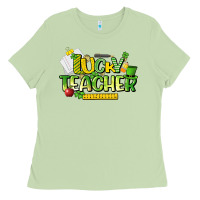 Matcha lucky teacher St. Patrick's Day Ladies Tee - HowdyJamesFarm
