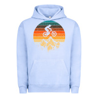 Pigment Grape Ice mountainbike downhill retro vintage gift   mountain bike Urban Hoodie - DesigneFamous
